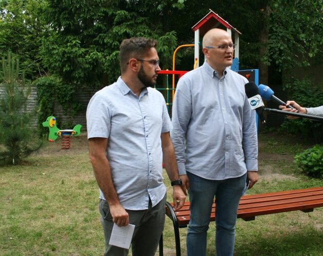 Najpierw dom, teraz plac zabaw. Fundacja "Dialog" stale pomaga uchodźcom z Ukrainy