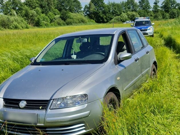 Policyjny pościg za złodziejem paliwa. W złapaniu przestępcy pomógł dron