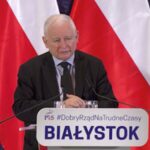 Prezes Kaczyński odwiedził Białystok. Spotka się też z mieszkańcami Bielska Podlaskiego