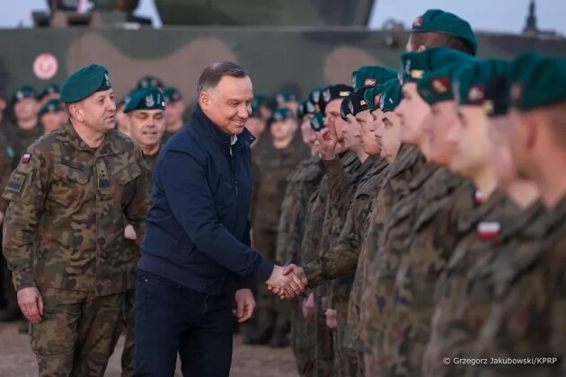 Niebezpieczny przesmyk suwalski. Spotkają się tam Andrzej Duda i prezydent Litwy