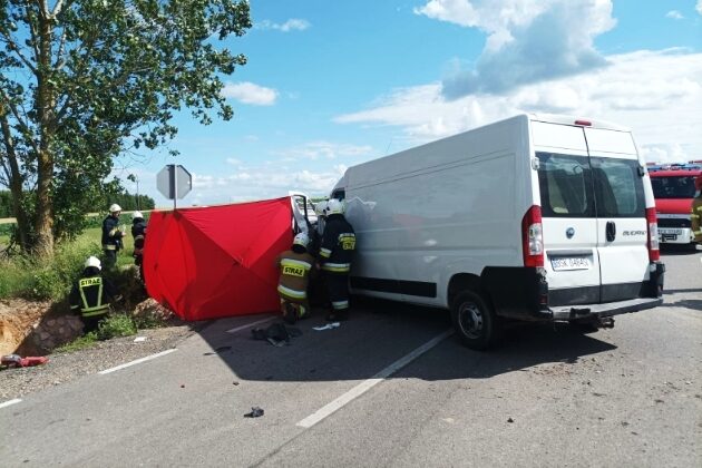 Tragedia w okolicy Dąbrowy Białostockiej. 3 osoby zginęły, w tym małe dziecko