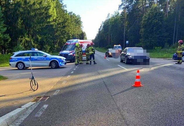 Motocyklista potrącił na przejściu dwóch pieszych