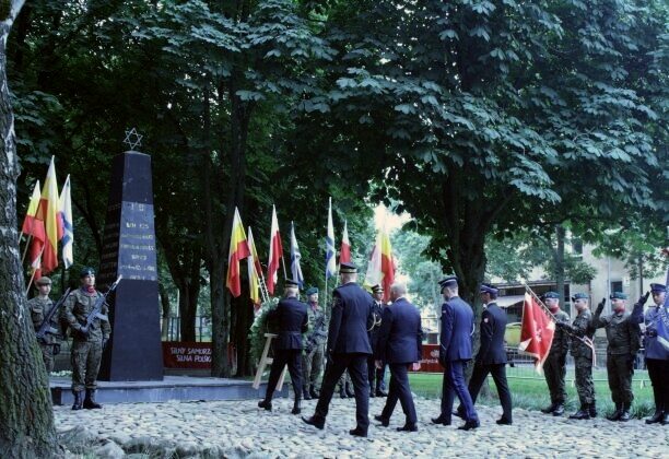 "Nigdy więcej!". W Białymstoku odbyły się obchody rocznicy wybuchu powstania w getcie