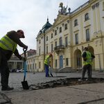 Archeolodzy na dziedzińcu Pałacu Branickich. Zbadają anomalię wskazaną przez georadar