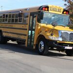 Przyjechał! Uczniowie mogą już cieszyć się prawdziwym amerykańskim autobusem