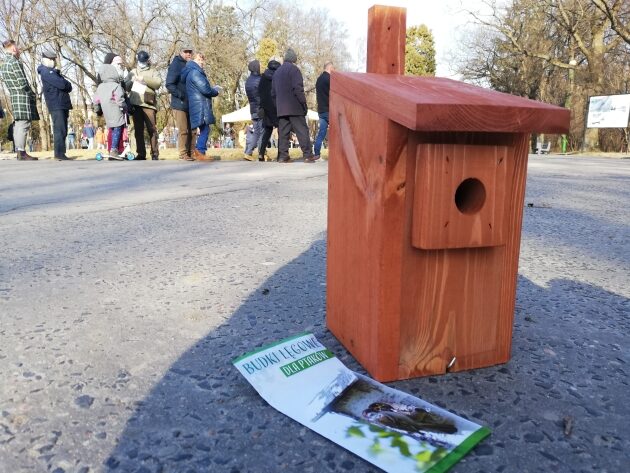 Miasto rozdawało budki lęgowe. Prawie połowa z nich znalazła lokatorów