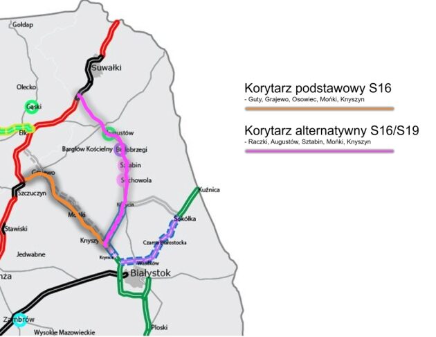 Do końca roku ma zapaść decyzja o przebiegu ekspresowej S16