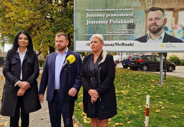 "Prawosławny, nie ruski" - w Białymstoku pojawiło się 15 billboardów