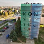 Mural z "Konstytucją" zostanie zabezpieczony. Wszystko przez groźby