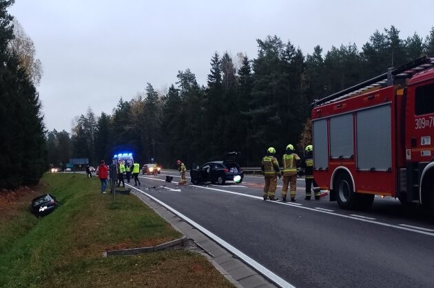 Wypadek na zjeździe na Michałowo