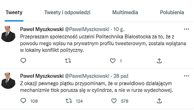 Radny Paweł Myszkowski "przeprasza" za homofobiczny wpis