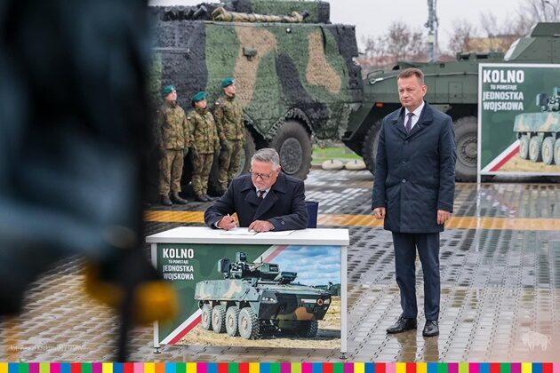 Powstanie jednostka wojskowa w Kolnie