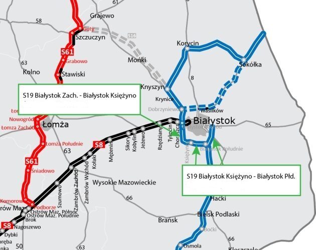 Południowa obwodnica Białegostoku na długo odsunięta w czasie