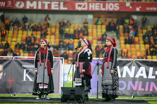 Sport połączył się z kulturą. Południce wystąpiły na Stadionie Miejskim