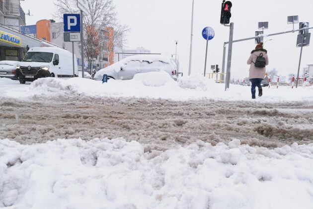 212 osób będzie odśnieżać Białystok. 15 listopada rozpoczyna się sezon zimowy