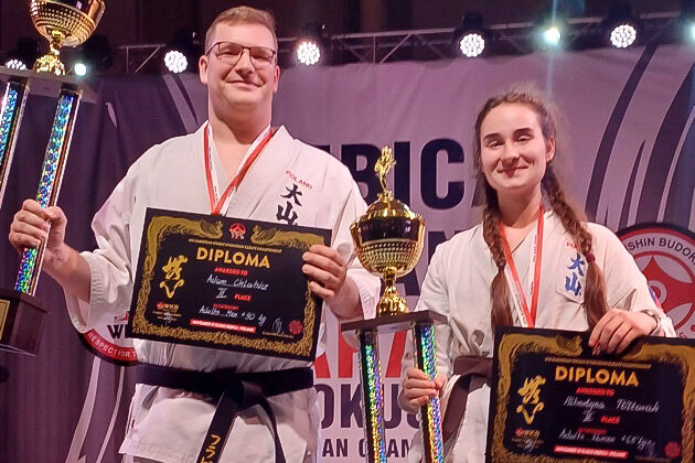Karatecy z Białegostoku z brązowymi medalami mistrzostw Europy