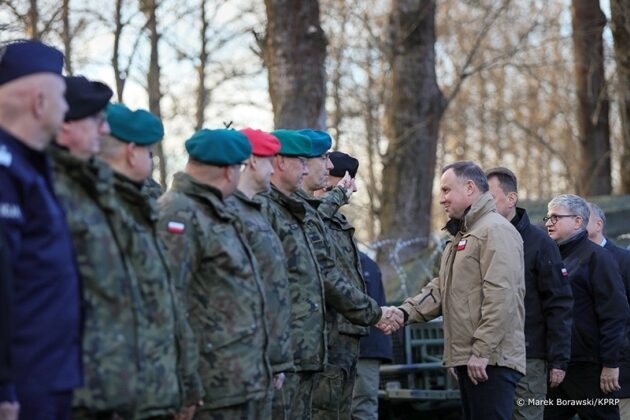 Prezydent Duda przyjedzie na Podlasie. Wspólnie z żołnierzami obejrzy mecz