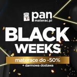 Black Week w salonie Pan Materac w Białymstoku – promocje nawet do 50%!