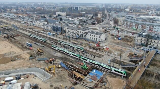 Rail Baltica. Jak postępują prace na podlaskim odcinku trasy?