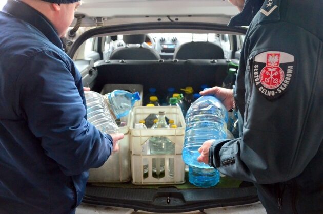 Nielegalny alkohol trafił do szpitala