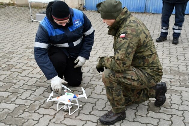 Podlascy terytorialsi szkolą energetyków z obsługi dronów