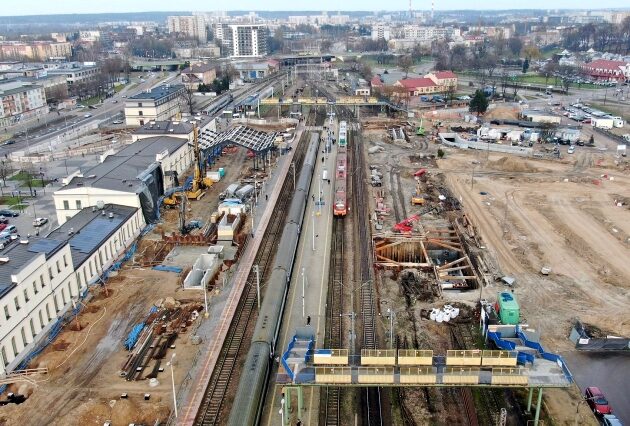 Rail Baltica. Prace na odcinku Białystok-Czyżew postępują z dnia na dzień