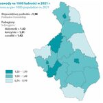 Podlaskie wyludnia się. Mało urodzeń, więcej zgonów i rozwodów