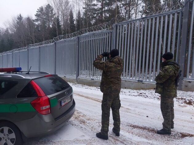 Ponad 100 cudzoziemców chciało przedostać się z Białorusi do Polski