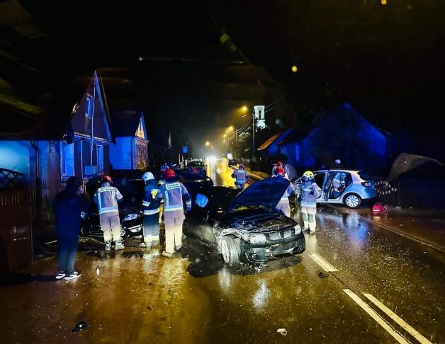 Wypadek w powiecie białostockim. 2 osoby w szpitalu