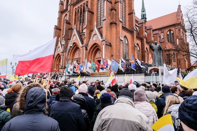 Marsz Papieski przeszedł ulicami Białegostoku [ZDJĘCIA]