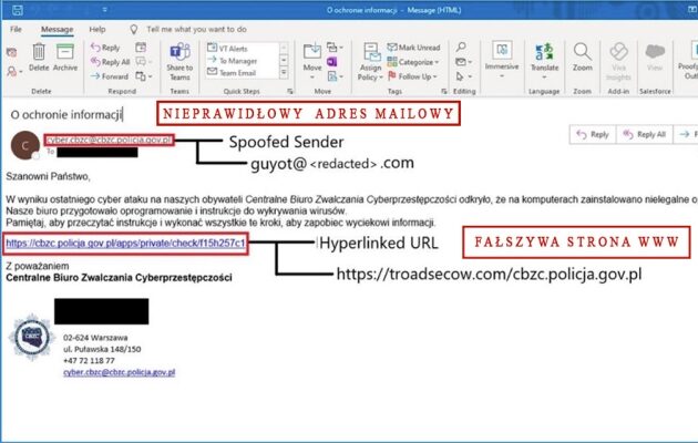 Dostałeś maila o cyberataku? To może być oszust