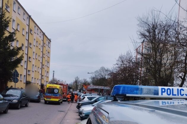 Wybuch w mieszkaniu w bloku. Jedna osoba ranna