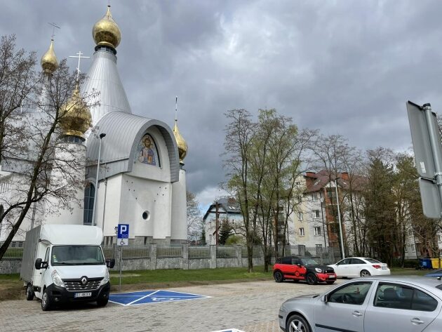 Parking przy cerkwi już gotowy