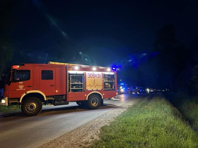 W Dobrzyniewie Dużym śmiertelnie potrącono rowerzystę