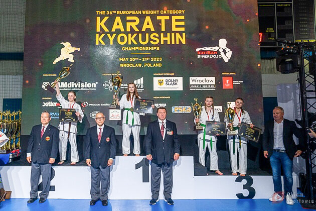 Białostocki klub przywiózł z Wagowych Mistrzostw Europy Karate Kyokushin 5 medali