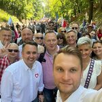 Podlasianie na marszu 4 czerwca w Warszawie. Przemawiał m.in. prezydent Truskolaski