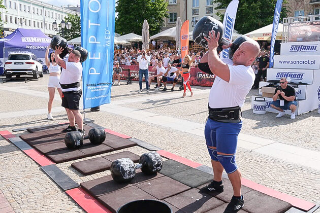 Białostoczanin zwycięzcą Pucharu Europy Strongman na Rynku Kościuszki