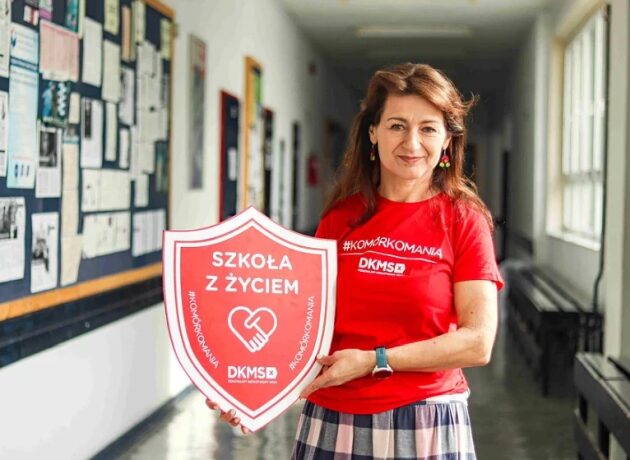 Uczniowie z Podlasia wspierają walkę z nowotworami krwi