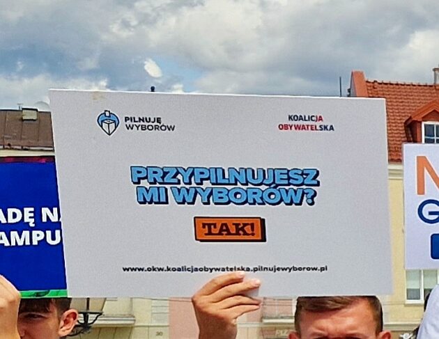 "Nie pozwólmy sfałszować wyborów". Będzie manifestacja na rynku