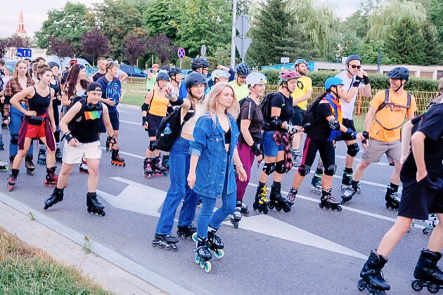 Miasto należało do rolkarzy. Za nami 3. przejazd w ramach Nightskating Białystok [ZDJĘCIA]