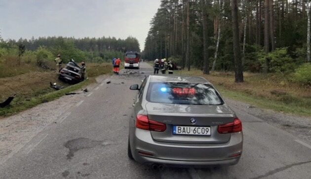 Tragiczny początek tygodnia. Nie żyje jedna osoba, dwie są ranne