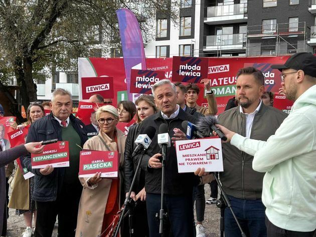 Biedroń w Białymstoku: Kolejna kadencja PiS oznacza Polexit