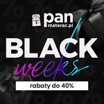 Black Weeks w salonie Pan Materac z rabatami do 40%