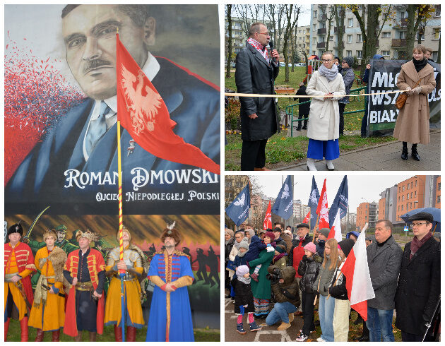 W Białymstoku powstał największy w Polsce portret Romana Dmowskiego