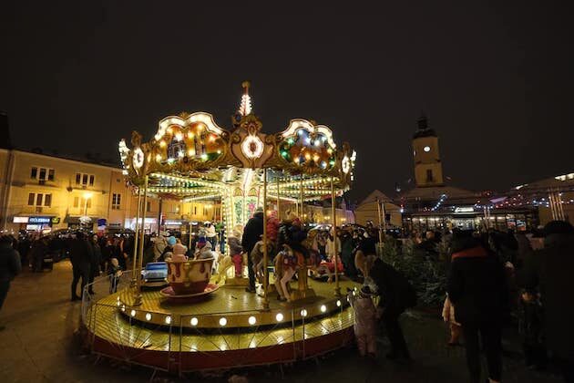 Na Rynku Kościuszki czuć już magię świąt! Tak wyglądało otwarcie jarmarku świątecznego