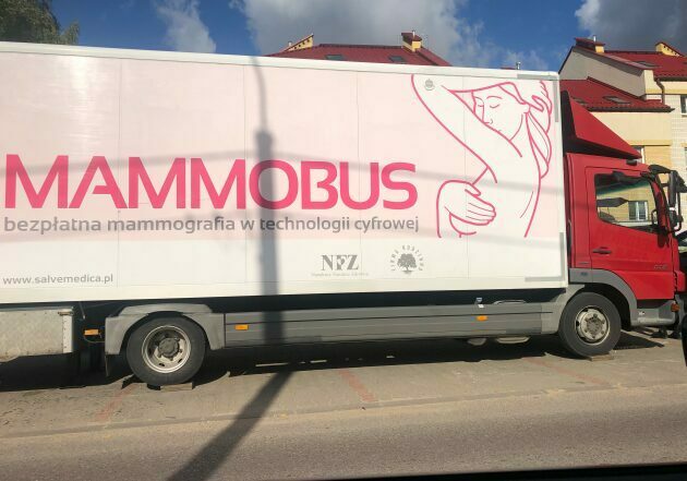 Grudniowe mammobusy w Podlaskiem. Gdzie można będzie zbadać piersi? [HARMOMNOGRAM]