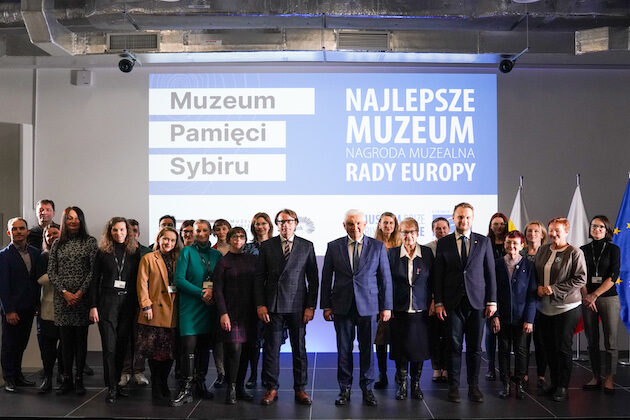 Muzeum Pamięci Sybiru z prestiżową nagrodą Rady Europy