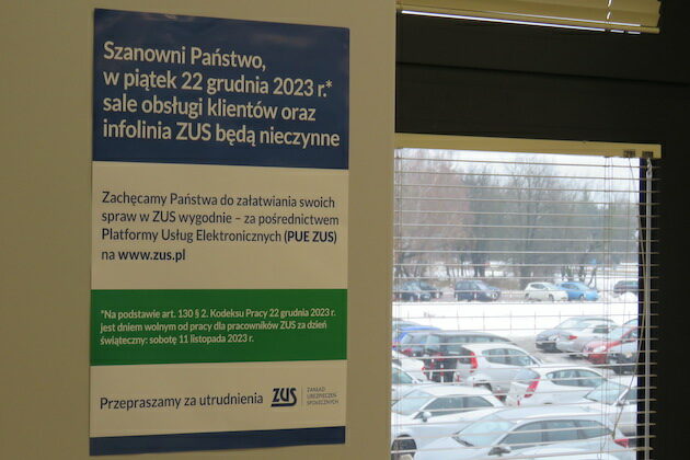 Chcesz załatwić sprawę w ZUS-ie? Sprawdź, kiedy będzie zamknięty