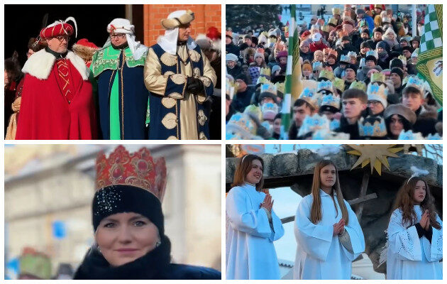 Orszak Trzech Króli w Białymstoku przeszedł już po raz jedenasty [FOTO, WIDEO]