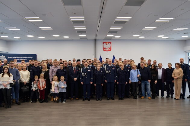 Szeregi Podlaskiej Policji zasiliło 37 nowych funkcjonariuszy!